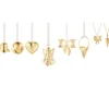 Georg Jensen Jul 2022 Gavesæt Med 8 Dele Forgyldt