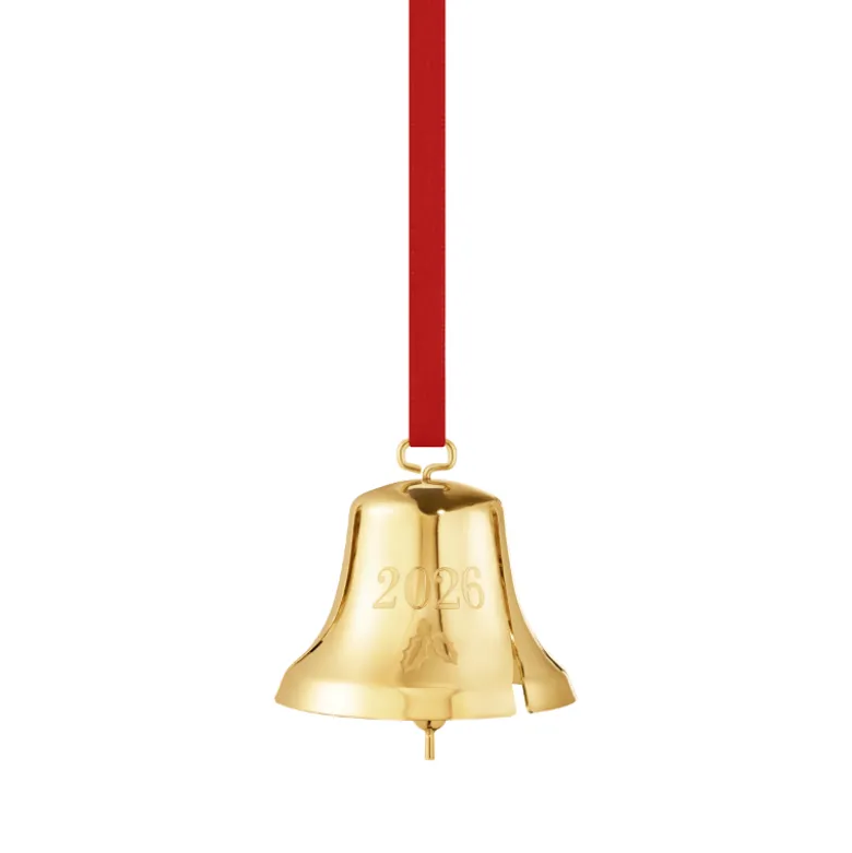 Georg Jensen Jul 2026 juleklokke forgyldt
