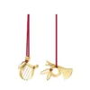Georg Jensen Jul 2026 juleornamentsæt Posthorn & Harpe forgyldt