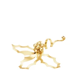 Georg Jensen Jul 2026 juleornament mistelten forgyldt stor