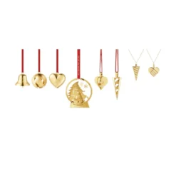 Georg Jensen Jul 2025 ornamentsæt 8 stk.