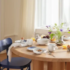 Georg Jensen Koppel Dinnerware hvid krus 27 cl 2 stk.