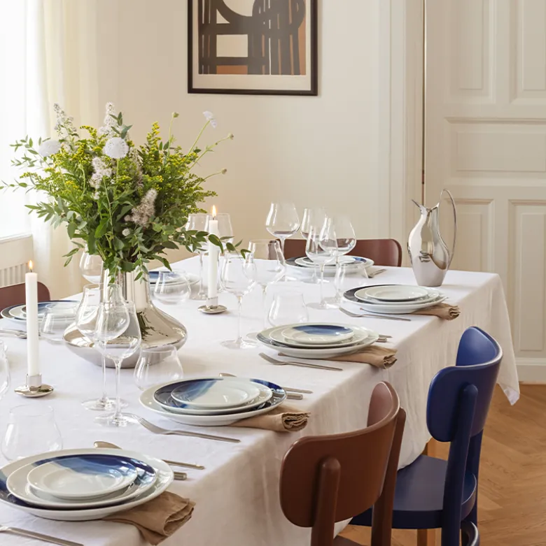 Georg Jensen Koppel Dinnerware Decoration middagstallerken 27 cm