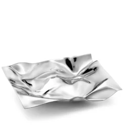 Georg Jensen Panton fad stål lille 14,7x17,6 cm