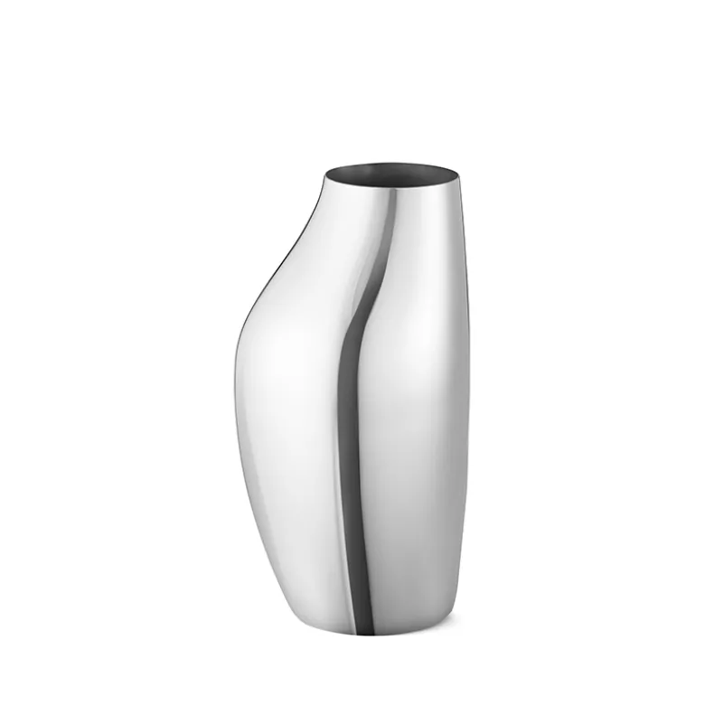 Georg Jensen SKY vase stål 27 cm