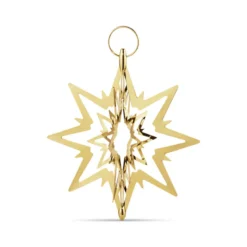 Georg Jensen topstjerne guld mellem H 19 cm