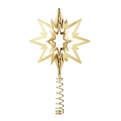 Georg Jensen topstjerne lille forgyldt H 16,8 cm