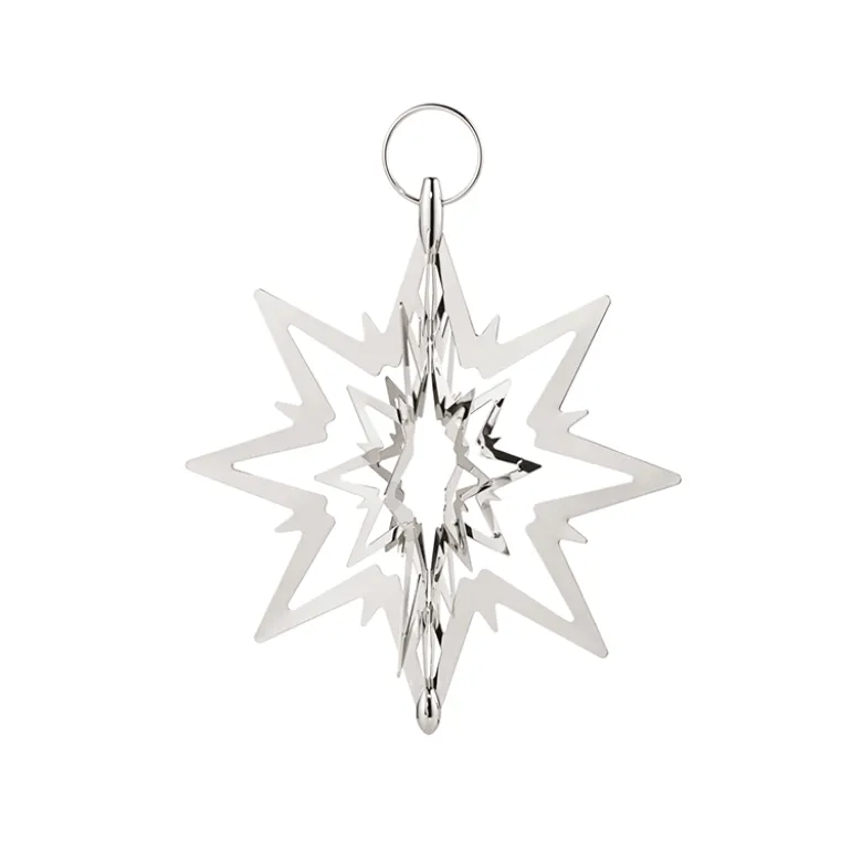 Georg Jensen topstjerne lille palladium H 16,8 cm
