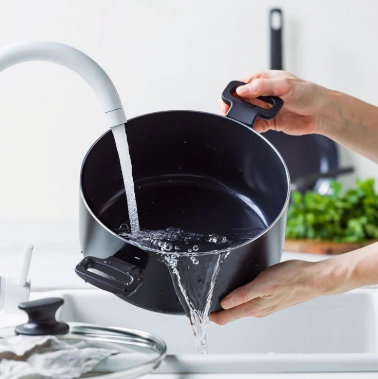 GreenPan Essence gryde sort 4.9 liter