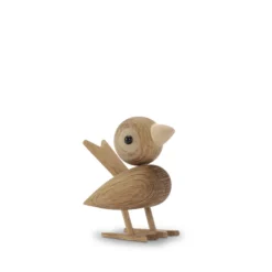 Gunnar Flørning Spurv figur eg 8 cm