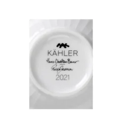 Hammershøi Christmas 2021 + 2023 krus hvid 33 cl 2 stk.