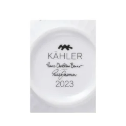 Hammershøi Christmas 2021 + 2023 krus hvid 33 cl 2 stk.