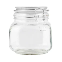 Henkogningsglas firkantet 0,75 liter
