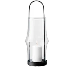 Holmegaard ARC lanterne stor klar H 39 cm