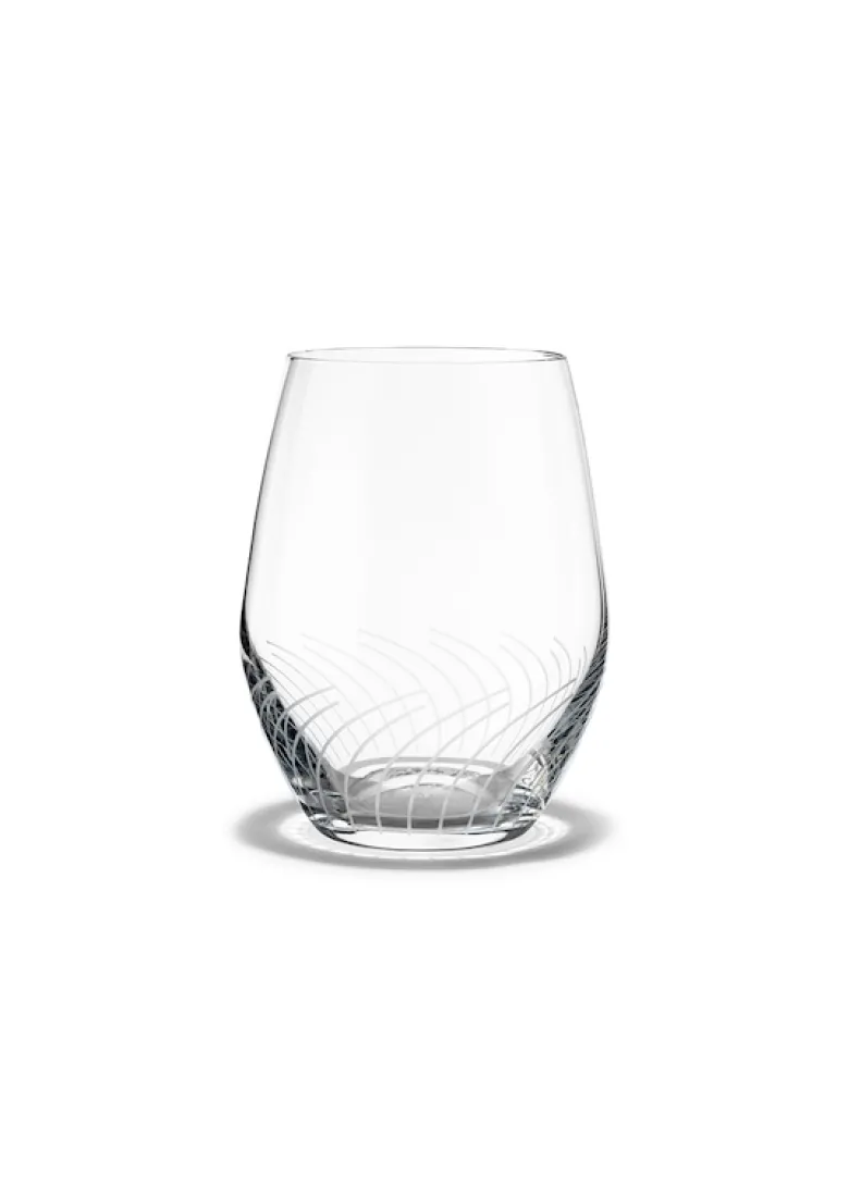 Holmegaard Cabernet Lines vandglas glas 25 cl 2 stk.