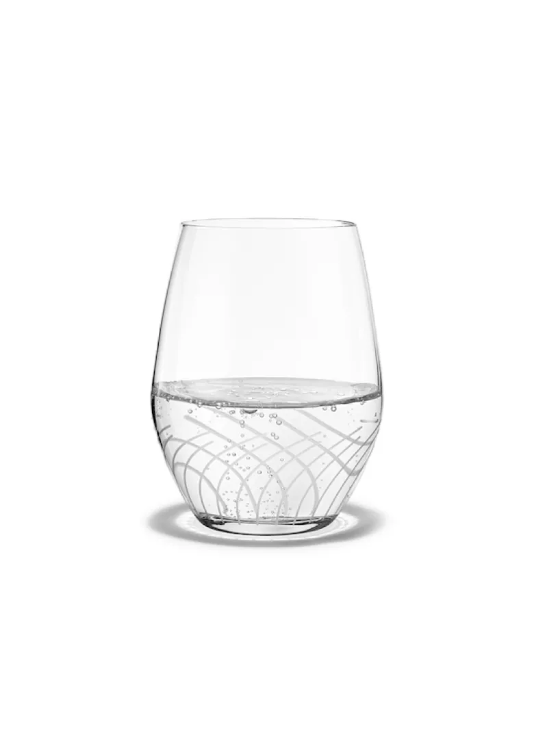 Holmegaard Cabernet Lines vandglas glas 25 cl 2 stk.