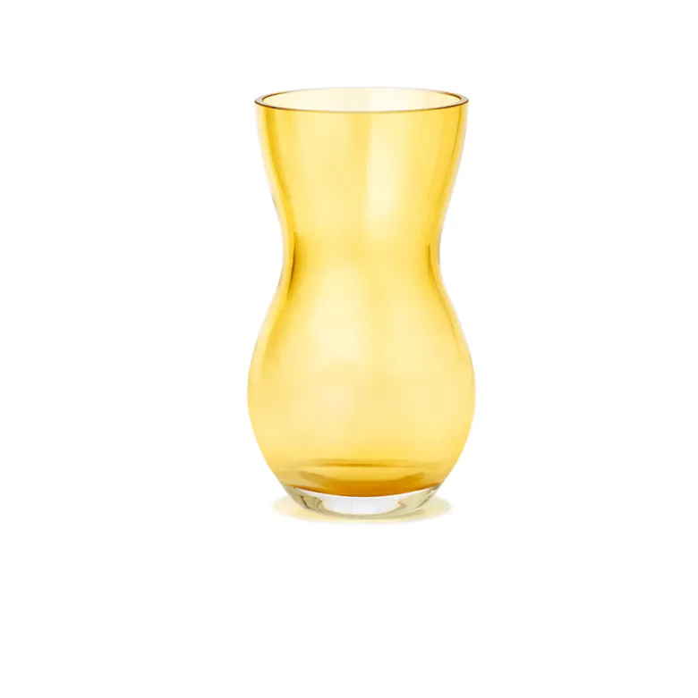 Holmegaard Calabas vase amber 16 cm
