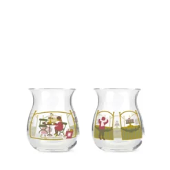 Holmegaard Christmas 2023 julelyslygte H 7,5 cm 2 stk.