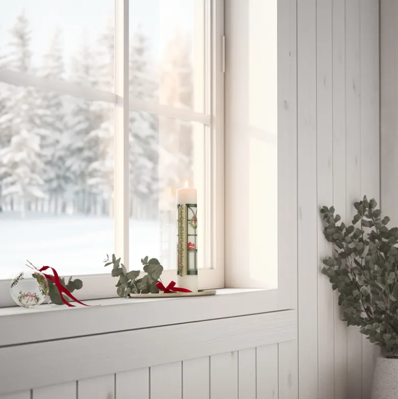 Holmegaard Christmas kalenderlys 2024 Ø 5 cm