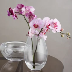 Holmegaard Cocoon vase klar 20,5 cm