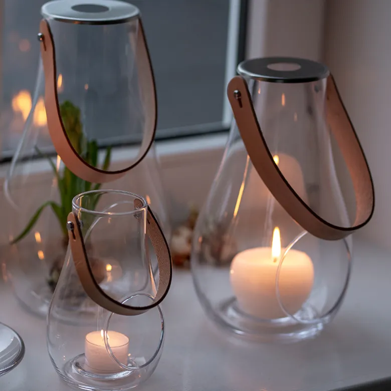 Holmegaard Design With Light Lanterne Klar 29 cm