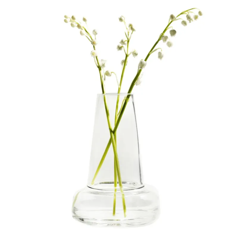 Holmegaard Flora vase klar H24 cm