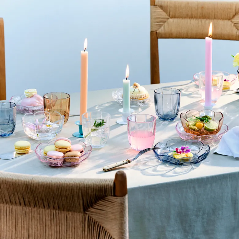 Holmegaard Lily glas pink 32 cl