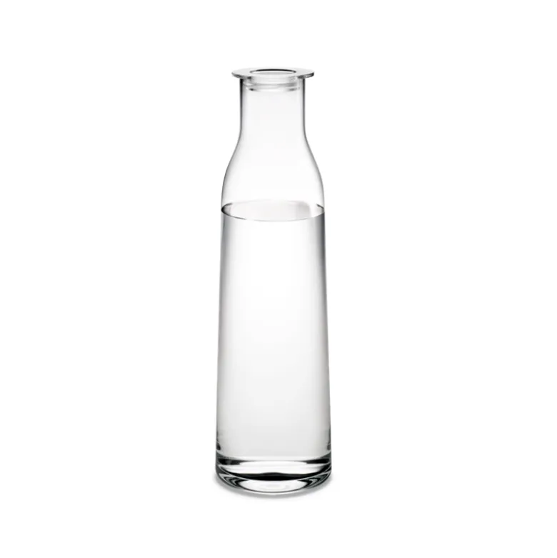 Holmegaard Minima glasflaske med låg 1,4 liter