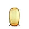 Holmegaard Primula vase amber H 25,5 cm