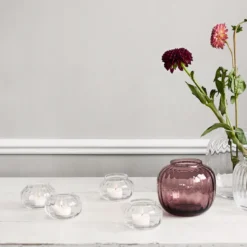 Holmegaard Primula vase klar Ø 9,5 cm