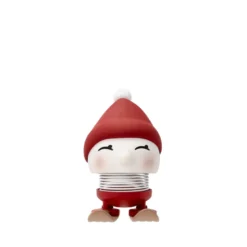 Hoptimist Bimble Skiing figur rød H 7,2 cm