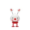 Hoptimist Birthday Bumble hvid H 14,4 cm