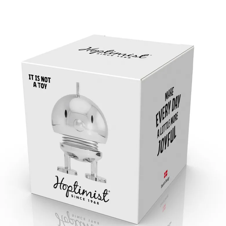 Hoptimist Bumble figur XS krom H 5,8 cm