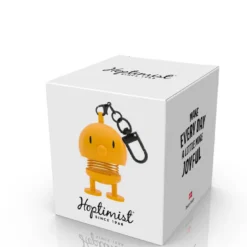 Hoptimist Bumble vedhæng gul H 5,9 cm