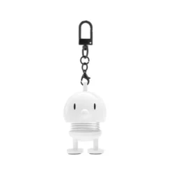 Hoptimist Bumble vedhæng hvid H 5,9 cm