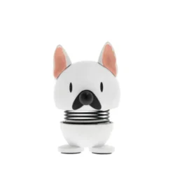 Hoptimist Fransk Bulldog figur XS hvid H 6 cm
