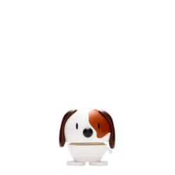 Hoptimist Hund hvid 6,9 cm