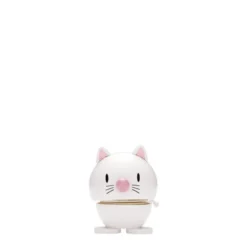 Hoptimist Kat hvid 7,3 cm