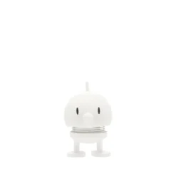 Hoptimist Soft Bumble figur hvid H 7,6 cm