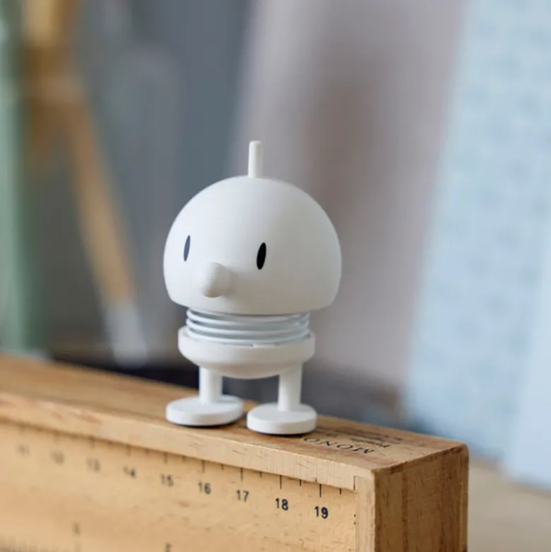 Hoptimist Soft Bumble figur XS hvid H 5,8 cm