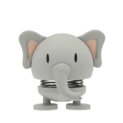 Hoptimist Soft elefant grå small