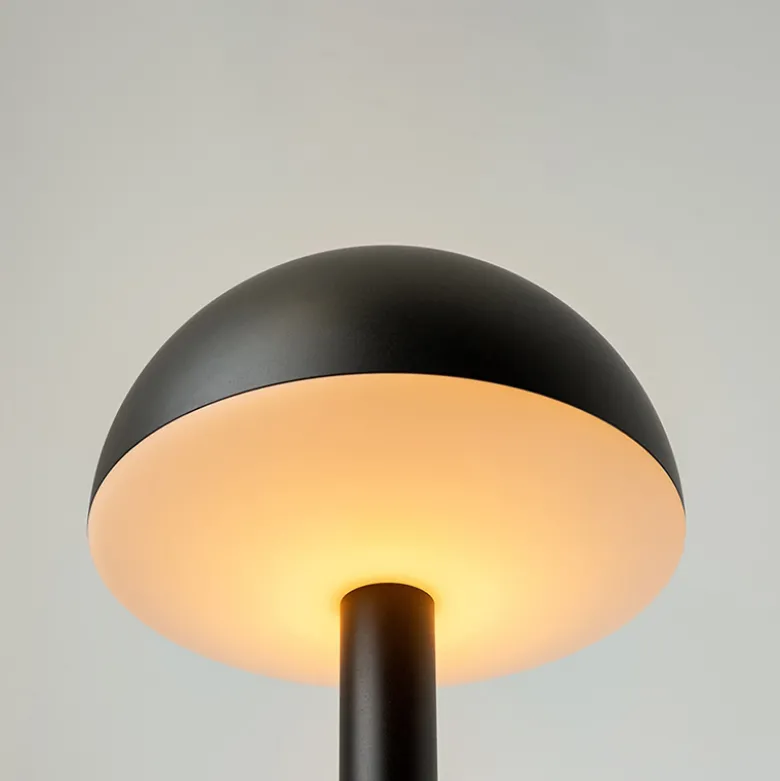 Humble Bug trådløs bordlampe black