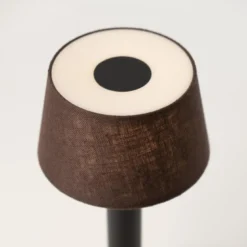 Humble Two bordlampe black/brown linen