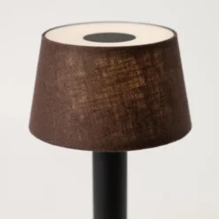 Humble Two bordlampe black/brown linen