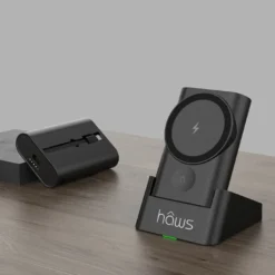 Hâws Orø 3-i-1 magnetisk powerbank til trådløs opladning