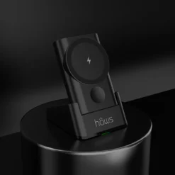 Hâws Orø 3-i-1 magnetisk powerbank til trådløs opladning