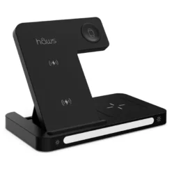 Hâws Rønø foldbar 3-i-1 trådløs oplader