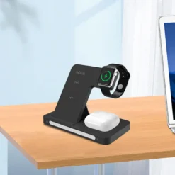 Hâws Rønø foldbar 3-i-1 trådløs oplader