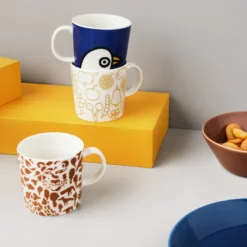 Iittala Oiva Taika Collection 30 cl krus cheetah brun