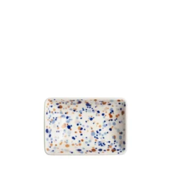 Iittala Oiva Taika Collection A7 tallerken 7x10 cm helle blå-brun
